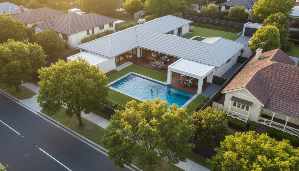 Oakleigh real estate drone photography value: Sky-high appeal