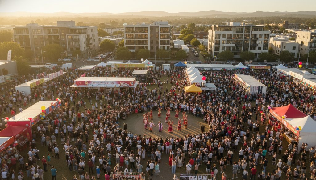 Box Hill Cultural Festival Aerial Photography Services: Capture Your Event
