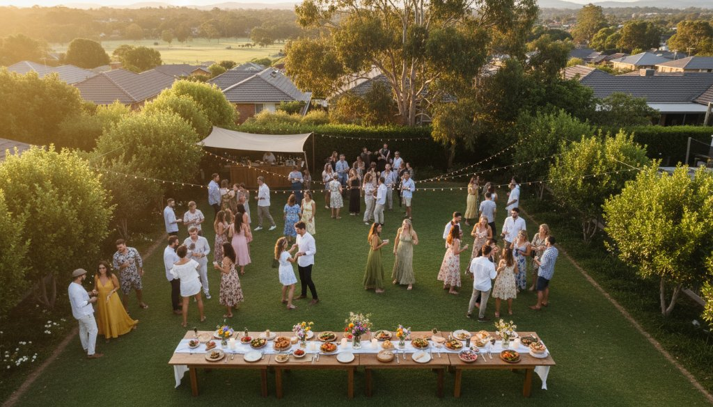 Box Hill party drone photography: Capture your celebration!