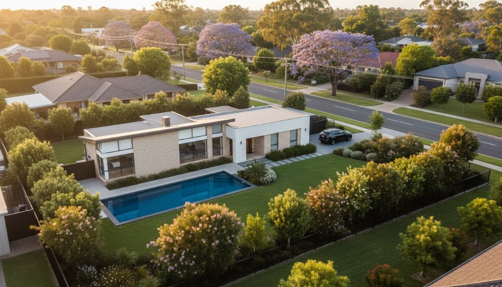 Box Hill real estate drone photography excellence: Sky-high appeal