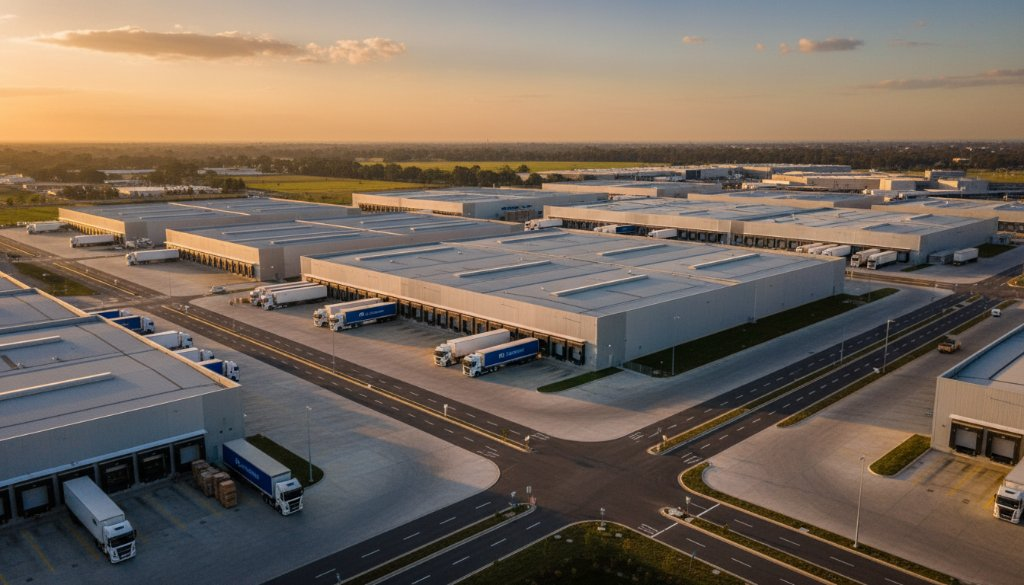 Capturing Dandenong South Industrial Park Aerial Views