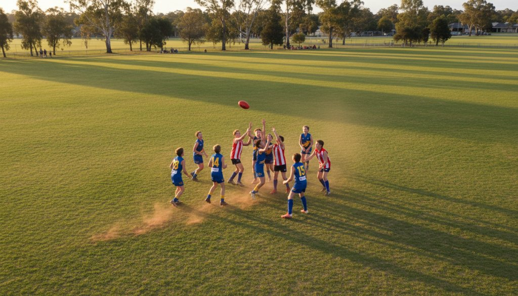 Capturing Officer junior football aerials: Epic Moments