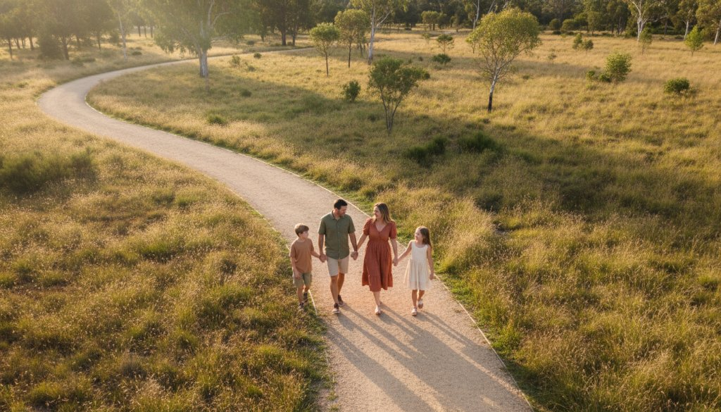Cranbourne family aerial portraits captured moments
