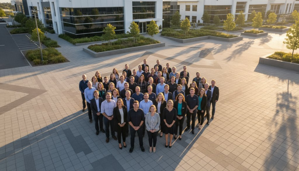 Dandenong South Aerial Group Photography for Corporate Teams: Elevate Your Brand