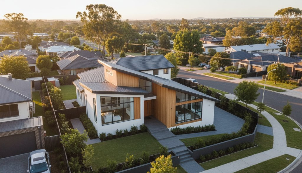 Doncaster architectural drone photography for property marketing