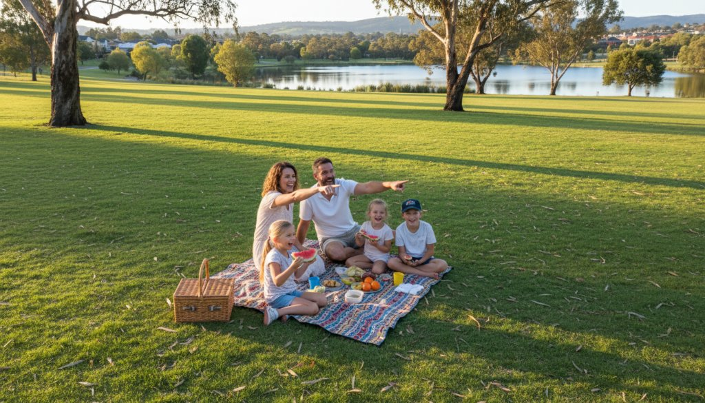 Doncaster family aerial portraits capturing genuine moments: Your Story, From Above