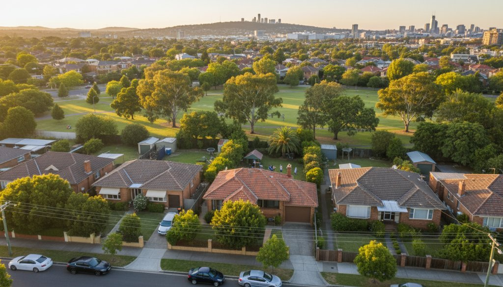 Elevated Doncaster Neighbourhood Aerial Photography: See Your World
