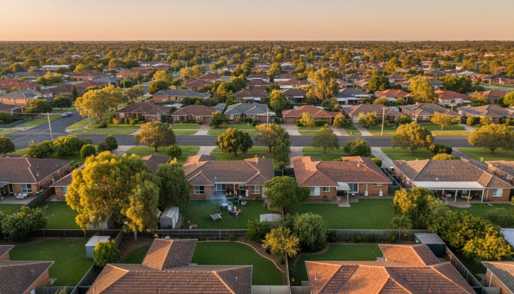 Epping NSW aerial views residential charm: Discover Your Suburb