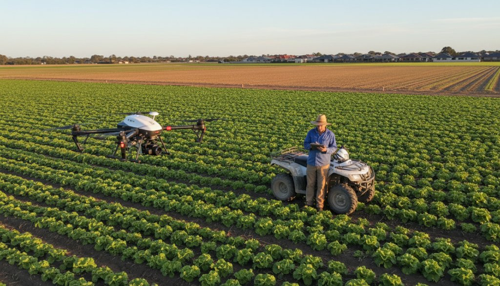 Keysborough agricultural drone surveys for crop health: Boost yields!