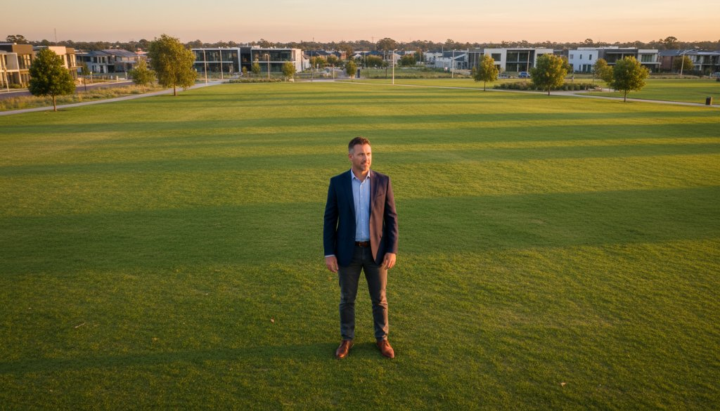 Keysborough drone portrait for personal brand elevation: See yourself from above.