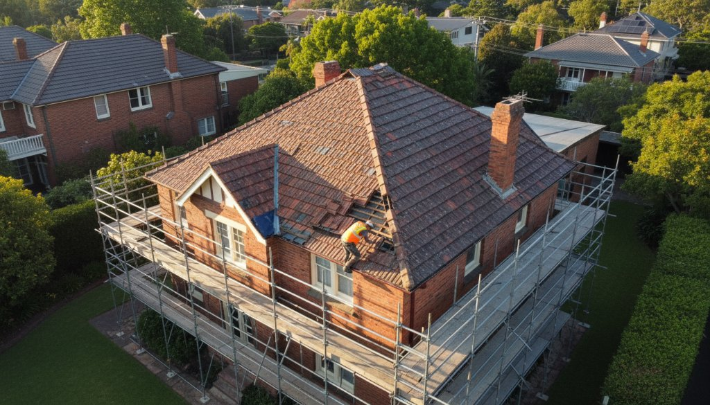 Kooyong drone roof inspection for restoration: Smart choice