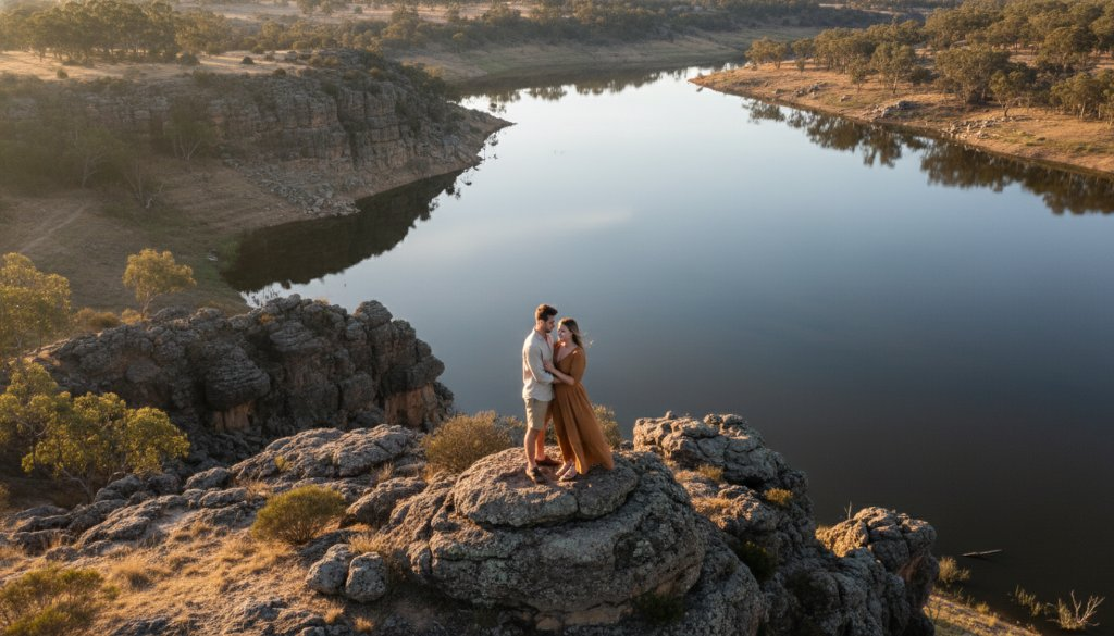 Melton creative aerial portrait photography: Your Story From Above