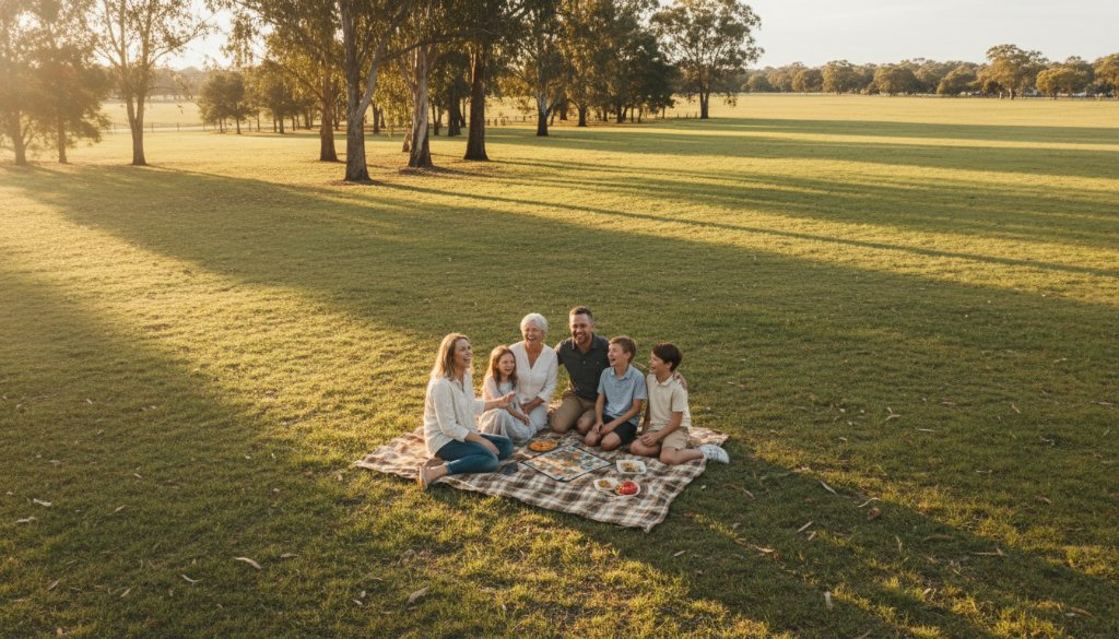 Melton family aerial portraits: Treasured moments from above