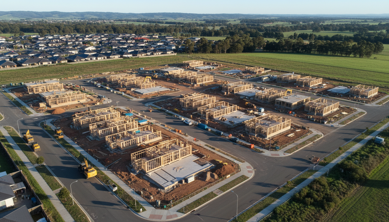 Officer construction progress drone photography services
