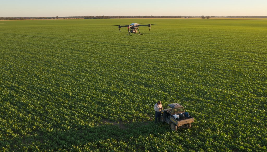 Precision crop monitoring Box Hill farms: Boost yields