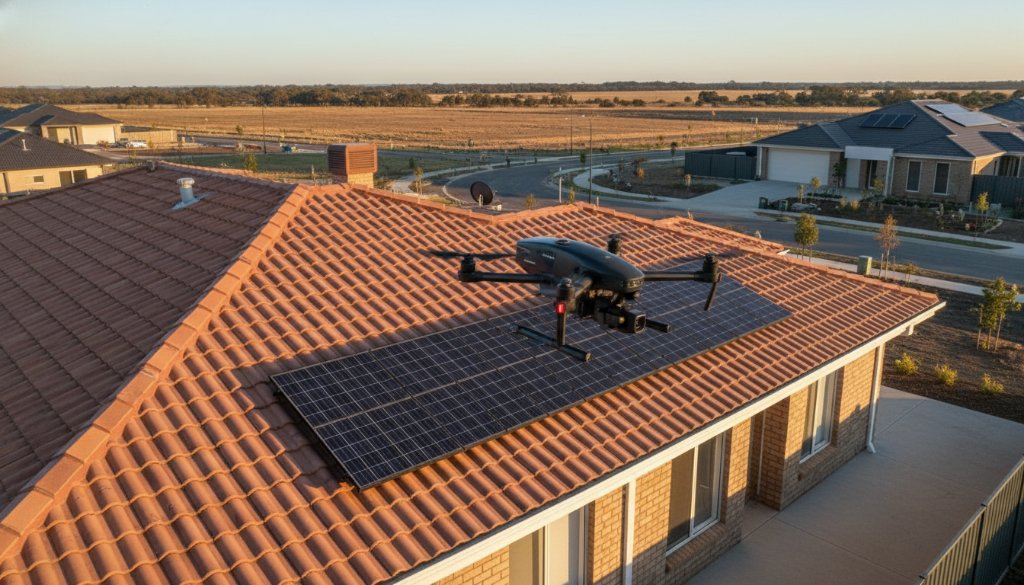 Precision drone roof inspection Rockbank Victoria: Your Property’s Best View