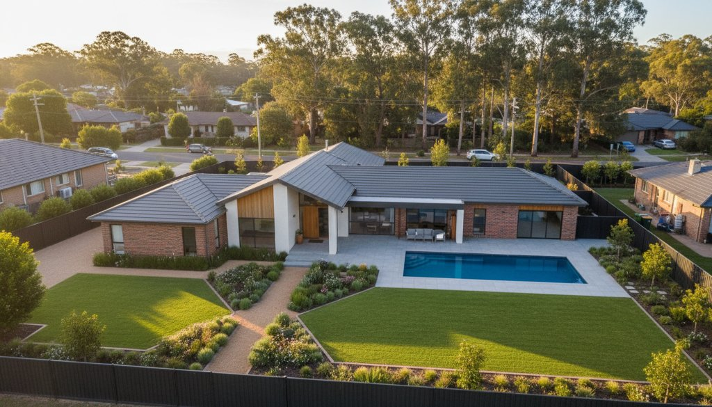 Premium drone photography Ringwood real estate listings shine