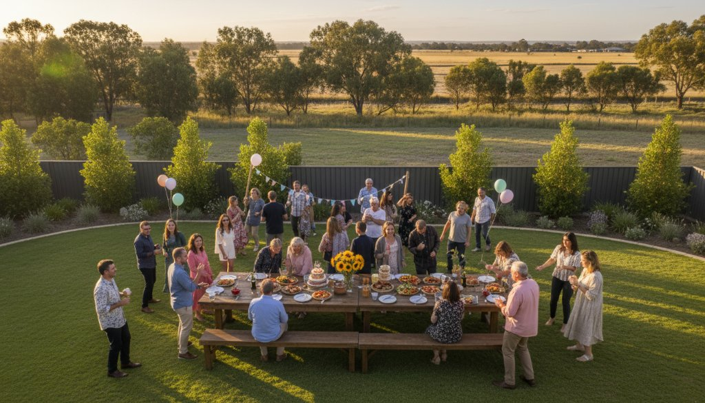Rockbank Party Drone Photos: Epic Moments Captured!