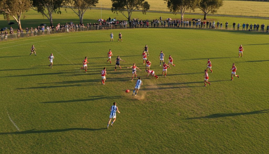 Rockbank sporting event drone photography: Capture the action!