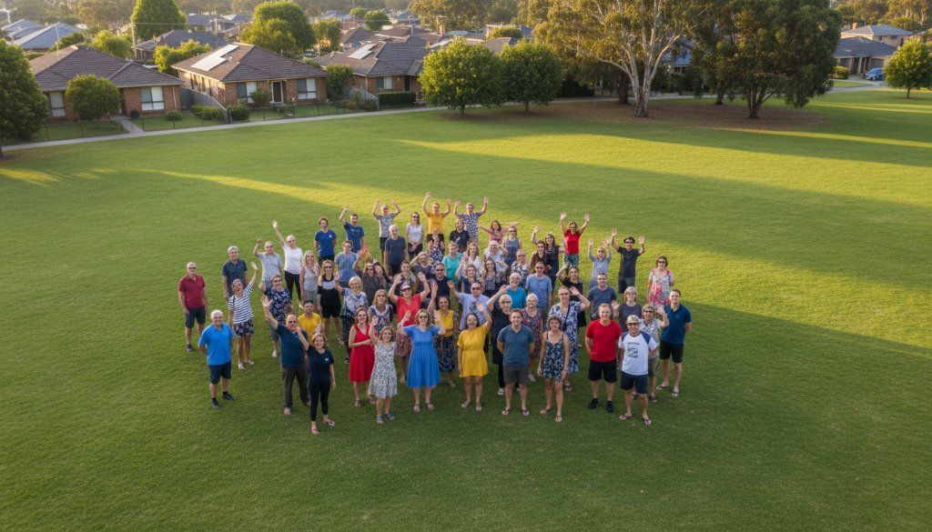 Scoresby aerial group photography for memorable events: Capture Your Day!