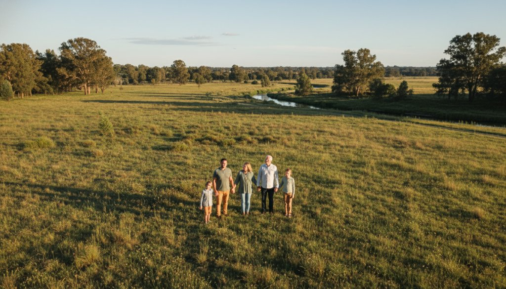 Stunning Dandenong South family aerial portraits: Cherished memories from above