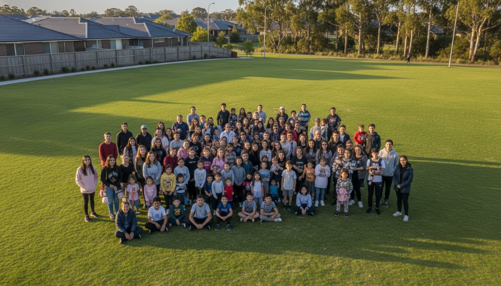 Tarneit aerial group photography for memorable events: SkyShots