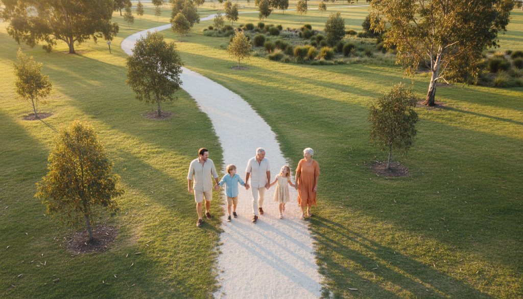Tarneit family aerial portraits treasured memories: Your story from above
