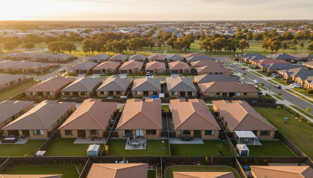 Tarneit family neighbourhood aerial photography: Capture Your Home