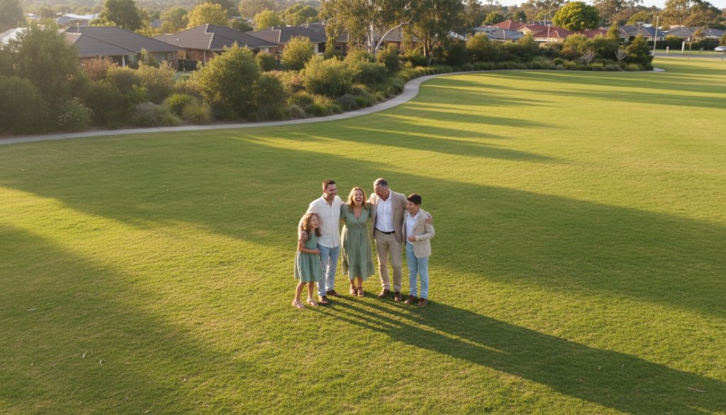 Tullamarine family aerial portraits unforgettable memories