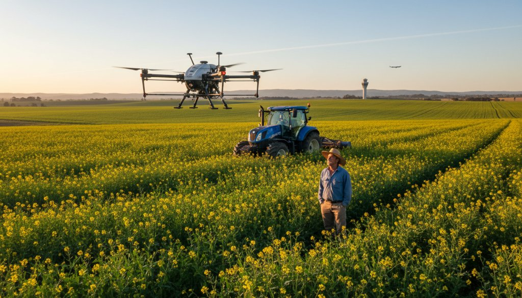 Tullamarine farm drone surveying benefits for growers