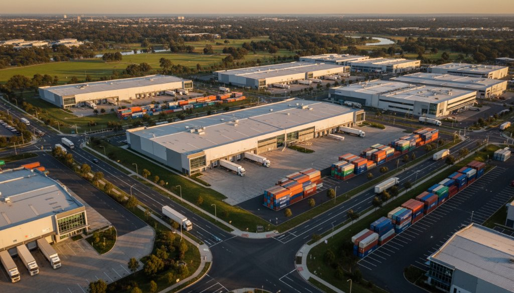 Tullamarine Precinct Aerial Drone Photography Details: Insights