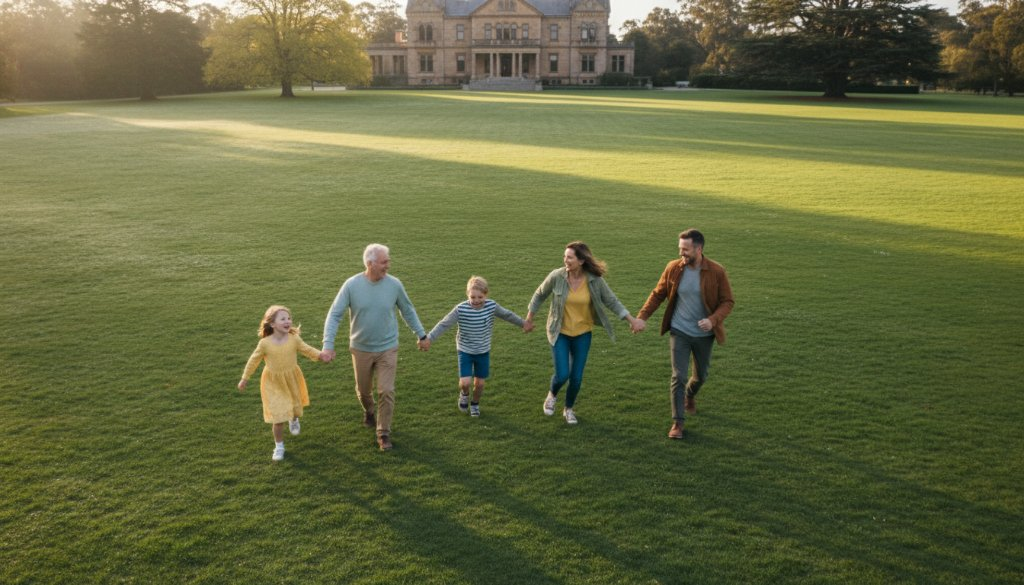Werribee Creative Aerial Portraits Family Moments: Cherish Yours!