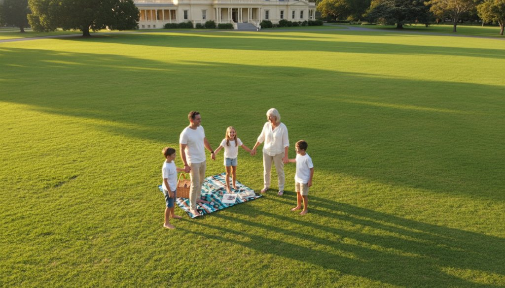 Werribee family aerial portraits drone photography: Epic Moments